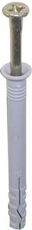 Sisselöödav tüübel 10 × 160 mm, lame pea (10 tk)
