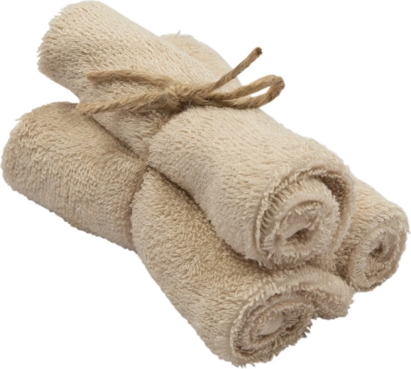 Timboo bambusest froteerätikud Frosted Almond 29,5 × 50 cm – 3 tk