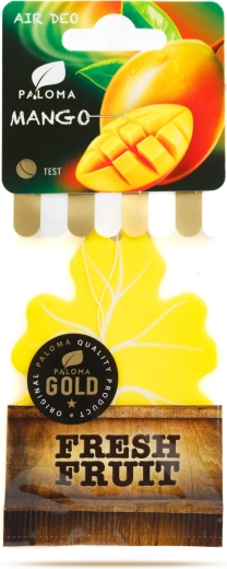 Riputatav autoõhuvärskendaja Paloma Gold Fresh Fruit Mango
