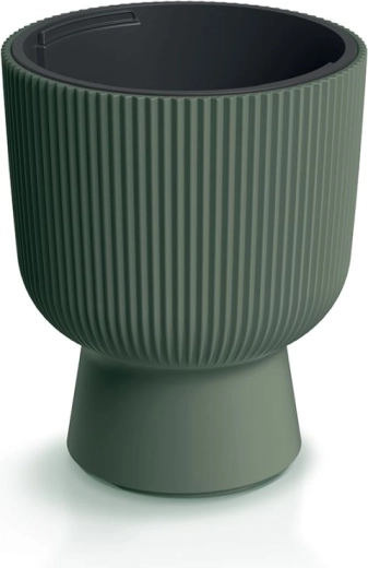 Lillepott sisuga 24 cm, tumeroheline MILLY