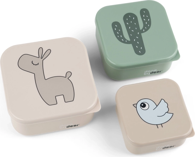 Done by Deer snack box set Lalee sand mix, 3 pcs