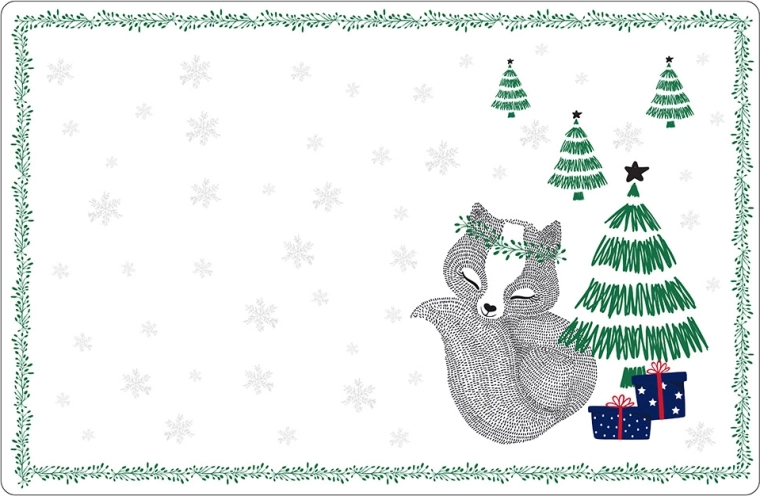 Lauaalus Winter Friends rebased 28 × 43 cm