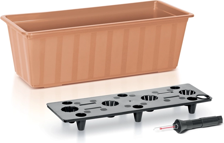Isekastuv rõdukast 60 cm terrakota BALCONY CAN