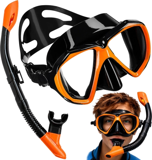RENEW FORCE diving mask with snorkel