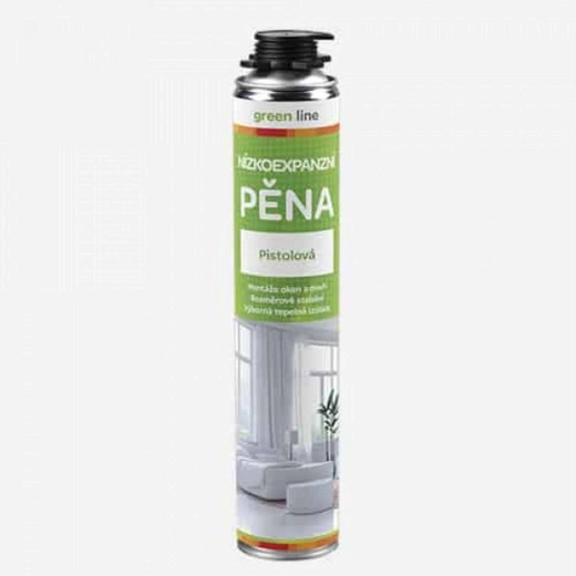 Madala paisumisega püstoliga montaaživahu GREEN LINE 750 ml