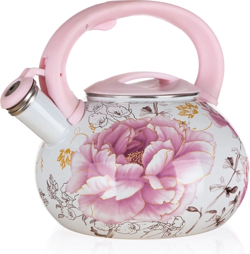 Emailitud teekann 3 l MAGNOLIA, läbimõõt 22,5 cm