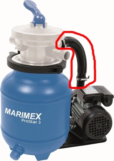 Ühendusvoolik ProStar 3 filtreerimisele, 30 cm