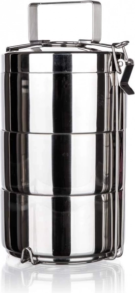 Akcent set of 3-part stainless steel thermal bowls