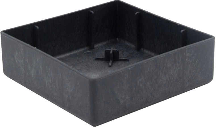 Kauss Flexi Element 13 × 13 × 4 cm – plastist sisetükk kõrgpeenarde ja lillepottide jaoks