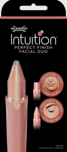 Wilkinson Facial Perfect Finish 2v1 näo- ja kulmutrimmer