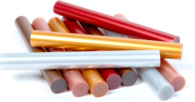 Metallic hot glue sticks 11 x 100 mm, 10 pcs