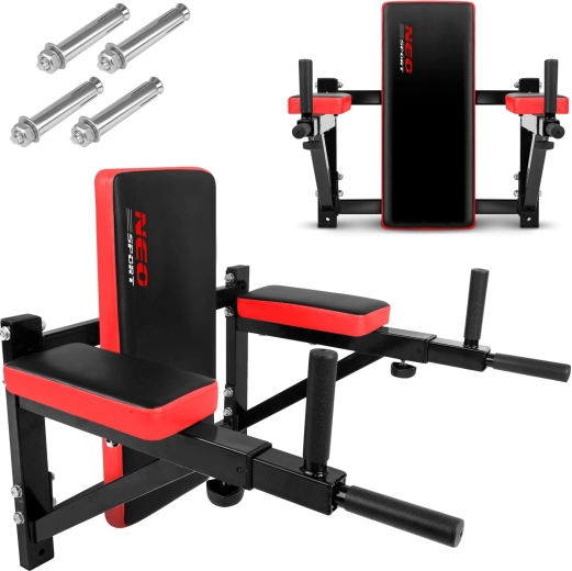 Seinale kinnitatav dipside ja jalgade tõstmise jaam NEO SPORT NS-320