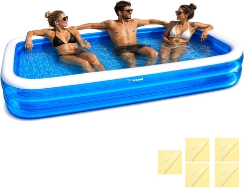 Trizand family inflatable pool 305 × 183 × 50 cm