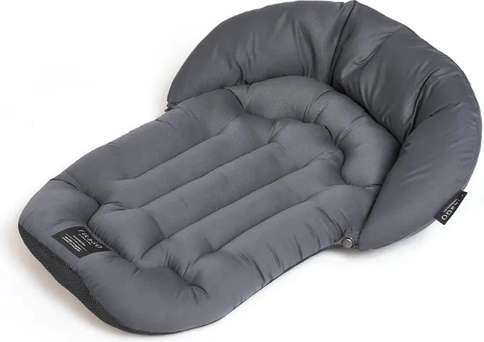 Fikago pehme polsterdatud alus padjakesega Mushroom Beige, suurus M