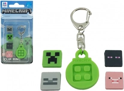 Pixie Crew Minecraft Keychain