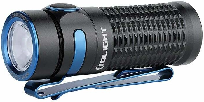 Olight Baton 3 Premium Edition must – taskulamp juhtmevaba laadimiskarbiga