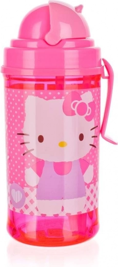 Hello Kitty joogipudel kõrrega 350 ml