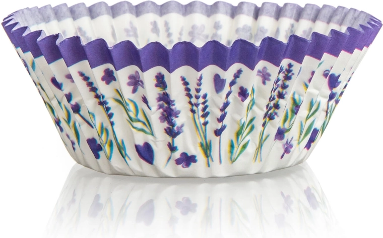 Pabervormid muffinitele LAVENDER, 60 tk
