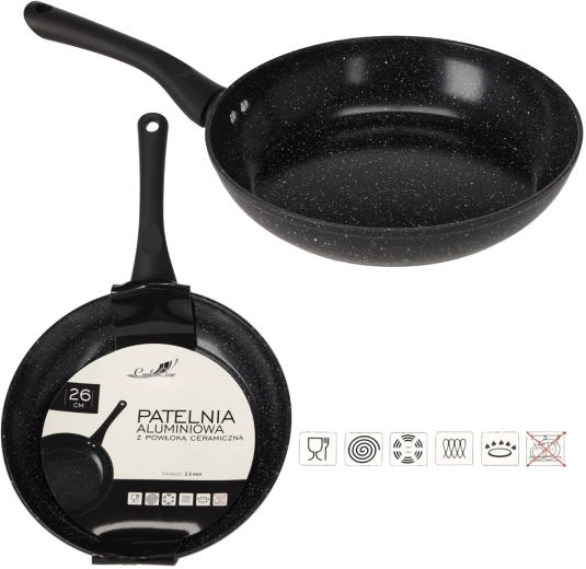 Alumiiniumpann 26 cm keraamilise kattega induktsioonile