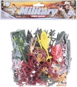 Sõdurid kotis – figuuride komplekt tanki, helikopteri ja tarvikutega