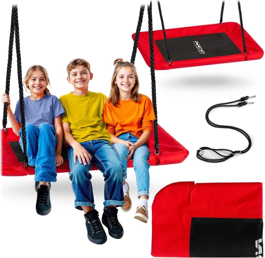 Ristkülikukujuline pesakiik NEO-SPORT Swingo 110 × 70 cm