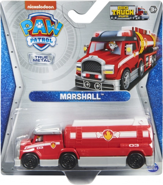 Paw Patrol True Metal tuletõrjeauto Marshall 13 cm