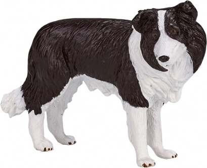 Realistlik Border Collie figuur
