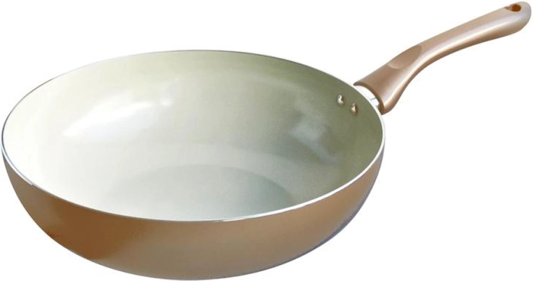 Wok-pann TORO Champagne 28 cm keraamilise kattega