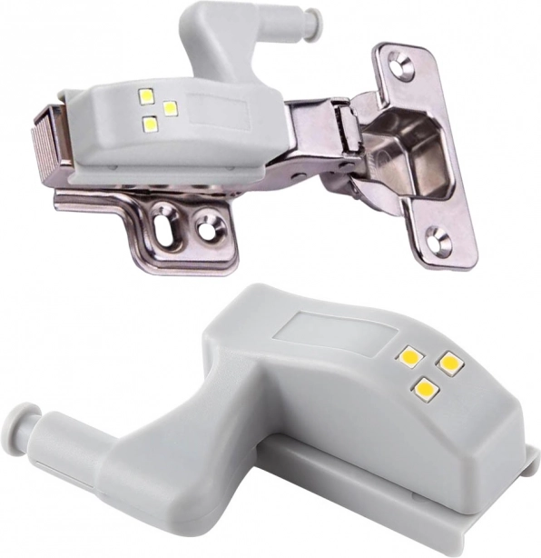 Kapihinge valgus 3 LED-iga