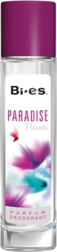 Women's Glass Deodorant BI-ES Paradise Flowers 75 ml