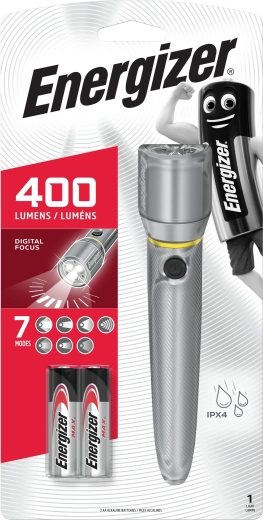 Energizer käsitaskulamp Metal Vision HD 2×AA