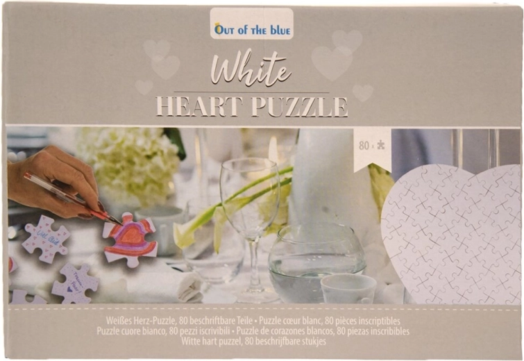 Creative heart puzzle coloring kit 60 × 60 cm