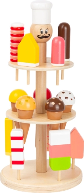 Puidust jäätiselett SMALL FOOT Luigi Gelato