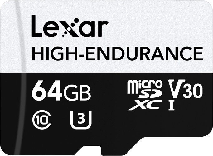 Mälukaart Lexar High-Endurance microSDXC 64 GB