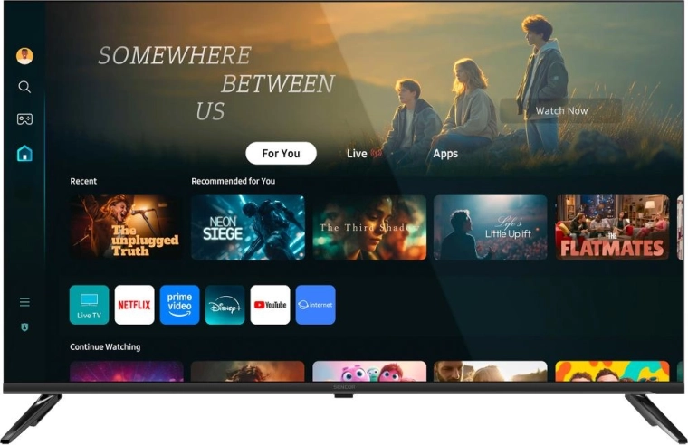 Sencor SLE 43TU700B teler 43" 4K UHD Tizen Smart TV