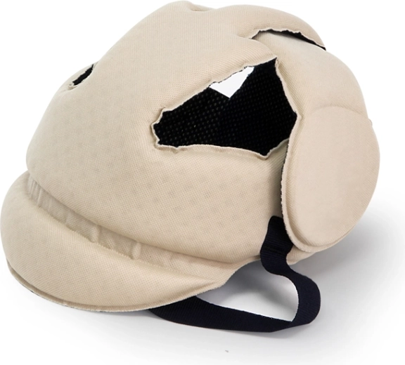 Okbaby No shock protective baby helmet for crawling (beige)
