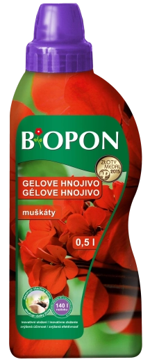 BOPON väetis pelargoonidele (muskaatidele) 500 ml