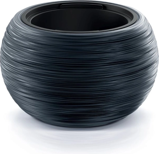 Furu Bowl lillepott sisuga 37,8 cm – antratsiit