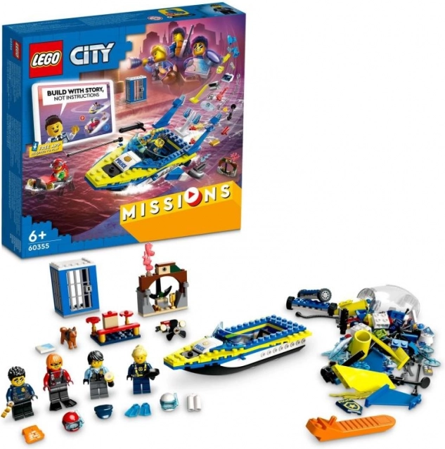 LEGO® City 60355 Rannavalve detektiivi missioon