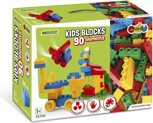 Wader Kids Blocks klotsikomplekt – 90 osa
