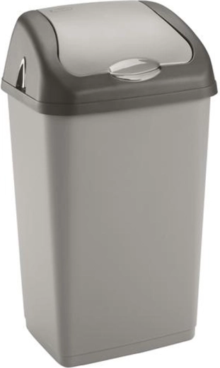 Plastist klapiga prügikast HEIDRUN 18 l