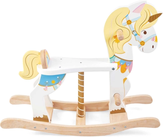 Le Toy Van wooden rocking unicorn for children