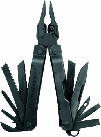 Leatherman Super Tool 300 Black multifunktsionaalne tööriist 19 funktsiooniga
