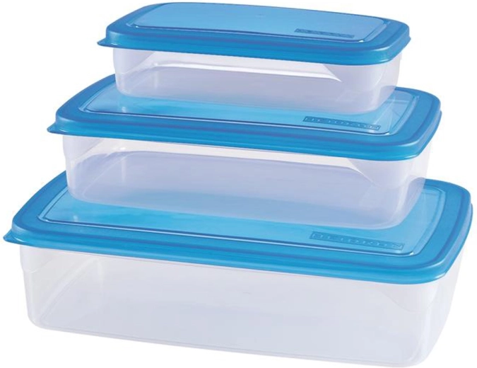 Heidrun plastikust toidukarbid 3 tk, värvivalik