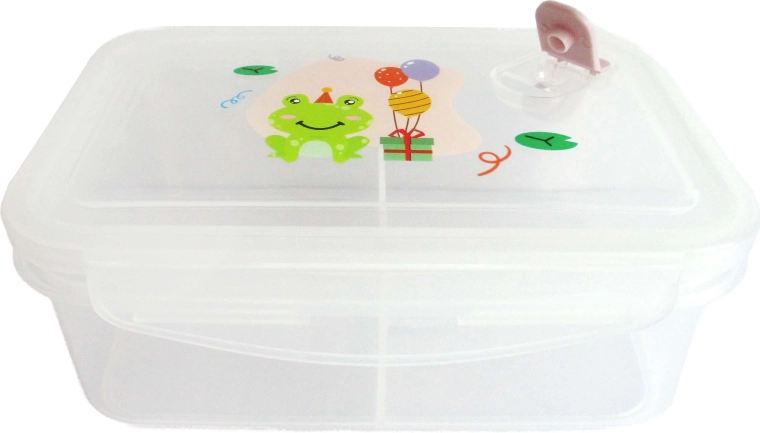 Plastic food container Frog 830 ml