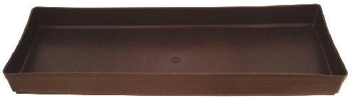 Alus taldrik rõdukastile 60 cm, valge