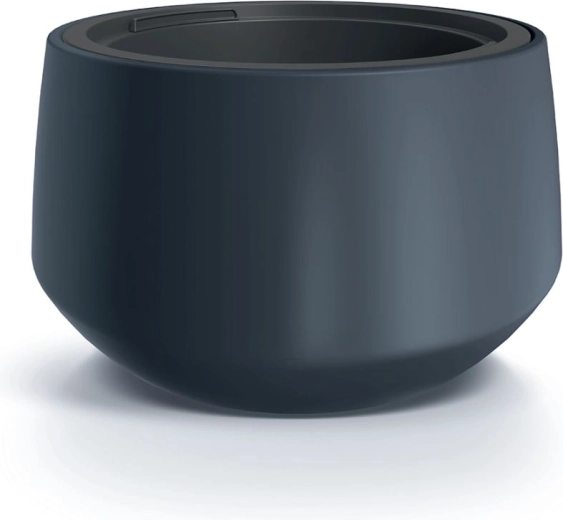 HEOS flower pot with insert 39 cm anthracite