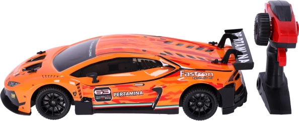 RC auto LAMBORGHINI HURACÁN GT3 1:12 kaugjuhtimisega 2,4 GHz