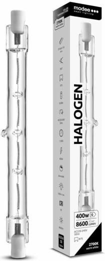 Modee halogeenpirn R7S 118 mm 400 W soe valge, dimmerdatav