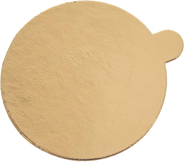 Kuldne õhuke koogialus 10 cm (ümmargune)
